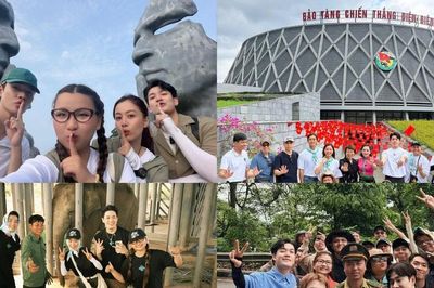 Giới trẻ chinh phục 'nóc nhà' của Ba Vì, đi cáp treo vượt biển dài nhất thế giới