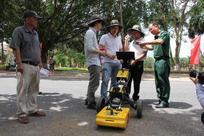 Chuyên gia Đại học Quốc gia TP.HCM dùng công nghệ cao tìm hài cốt liệt sĩ