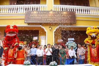 Khai trương Bảo tàng Nghệ thuật gốm Satsuma Nhật Bản đầu tiên tại Việt Nam