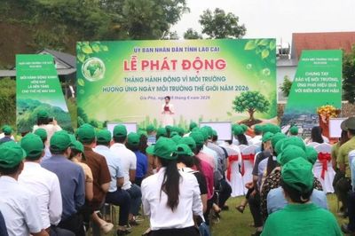 Lào Cai phát động Tháng hành động vì môi trường năm 2026