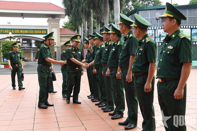 Bộ tư lệnh Bộ đội Biên phòng kiểm tra toàn diện công tác Biên phòng tại Đắk Lắk