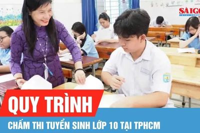 Quy trình chấm thi tuyển sinh lớp 10 tại TPHCM