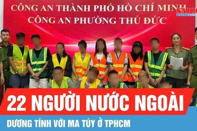 Phát hiện 22 người nước ngoài dương tính với ma túy ở TPHCM