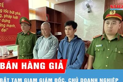 Bắt tạm giam giám đốc, chủ doanh nghiệp buôn bán hàng giả