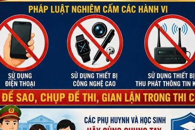 Sử dụng thiết bị kỹ thuật để phát hiện gian lận trong Kỳ thi tốt nghiệp THPT 2026