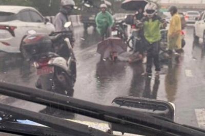 Thái Lan: Sống sót hy hữu sau khi sét đánh trúng mũ bảo hiểm