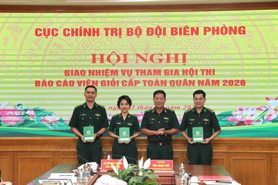 Quyết tâm đạt thành tích cao tại Hội thi Báo cáo viên giỏi cấp toàn quân năm 2026