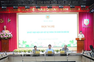Sơ kết 1 năm sắp xếp Hệ thống Thi hành án dân sự: Không thể vận hành một mô hình mới bằng tư duy và cách làm cũ