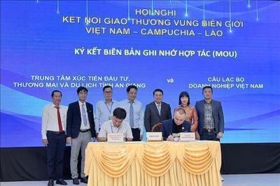 Kết nối giao thương vùng biên giới Việt Nam - Campuchia - Lào