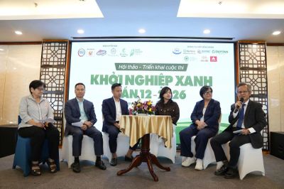 Cuộc thi Khởi nghiệp Xanh đẩy mạnh tư duy kinh tế tuần hoàn