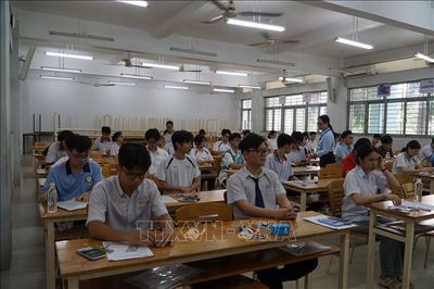Phổ điểm thi đánh giá năng lực có sự phân tầng rõ rệt