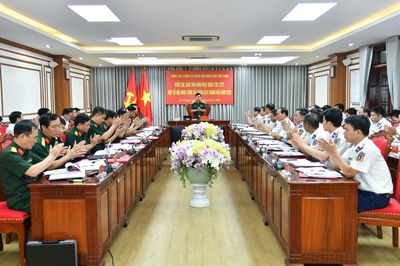 Tổng cục Chính trị kiểm tra công tác Đảng tại Vùng Cảnh sát biển 4