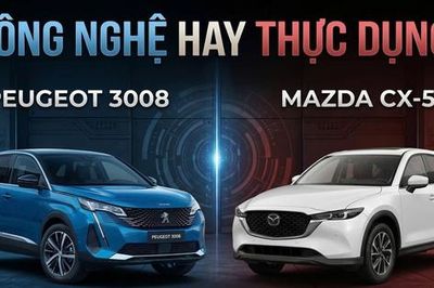 Peugeot 3008 và Mazda CX-5: Chọn công nghệ hay tính thực dụng?
