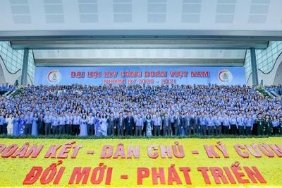 Sáng nay (5/6) bế mạc Đại hội XIV Công đoàn Việt Nam