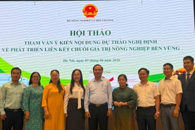 Tập đoàn Nông nghiệp sạch hữu cơ Toàn Cầu đề xuất 5 giải pháp cho nông nghiệp xanh