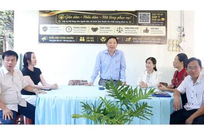 Xã An Châu ra mắt mô hình 'Cà phê công vụ - vì dân phục vụ'