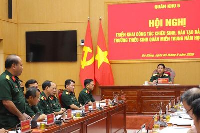 Hơn 1.000 hồ sơ dự tuyển vào Trường Thiếu sinh quân miền Trung