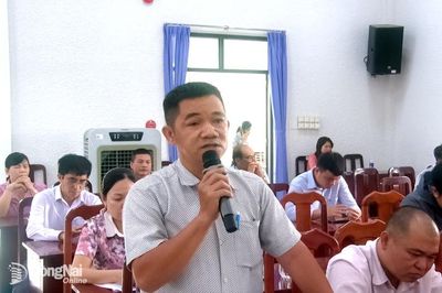 Đồng Nai: Các tổ đại biểu HĐND thành phố tiếp xúc cử tri các phường, xã