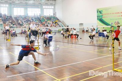 Đồng Tháp: Sôi nổi Giải Thể thao học sinh năm học 2025 - 2026