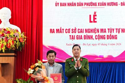 Ra mắt cơ sở cai nghiện ma túy tự nguyện tại gia đình, cộng đồng ở phường Xuân Hương - Đà Lạt