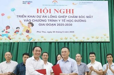Triển khai dự án lồng ghép chăm sóc mắt vào chương trình y tế học đường, giai đoạn 2025 - 2030