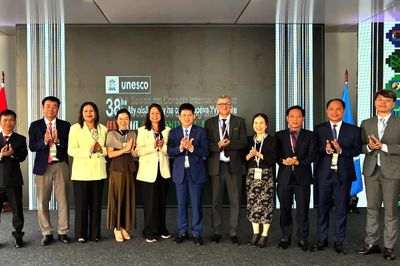 Lãnh đạo tỉnh Quảng Trị làm việc với các đại diện của MAB-ICC thuộc UNESCO