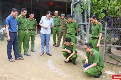 Kiểm tra, xác minh hiện tượng tự cháy tại bản Ngùa, xã Yên Châu