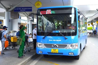 Đề xuất mở mới 13 tuyến xe buýt kết nối sân bay Long Thành với sân bay Tân Sơn Nhất