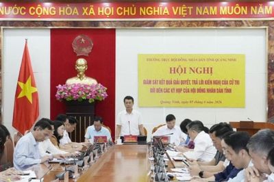 Quảng Ninh: Tăng cường trách nhiệm người đứng đầu trong giải quyết kiến nghị của cử tri