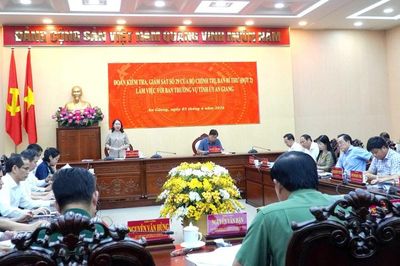 An Giang vận hành hiệu quả mô hình chính quyền địa phương hai cấp