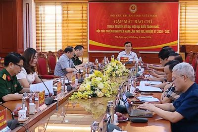 Đại hội Hội cựu chiến binh Việt Nam sẽ diễn ra từ ngày 15 – 17/6