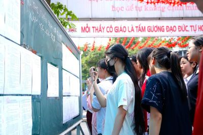 4 tỉnh đầu tiên chính thức công bố điểm thi, điểm chuẩn vào lớp 10 năm 2026