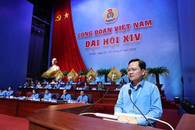 Ông Nguyễn Anh Tuấn tái đắc cử Chủ tịch Tổng Liên đoàn Lao động Việt Nam
