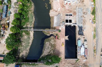 Hà Nội nâng cấp 3 trạm bơm, 'giải cứu' điểm nóng phía Tây khỏi cảnh mưa là ngập