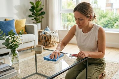 Mẹo làm mờ vết xước trên kính