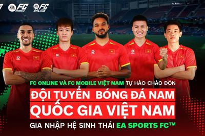 Đội tuyển Việt Nam lần đầu hiện diện chính thức trên EA Sports FC
