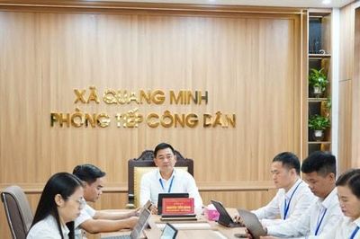 Xã Quang Minh nâng cao chất lượng phục vụ nhân dân