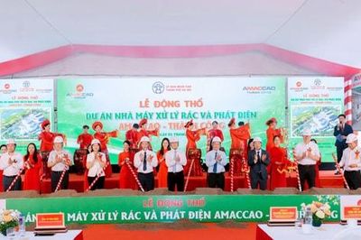 Hà Nội: Động thổ Nhà máy xử lý rác, phát điện vốn đầu tư 3.000 tỷ đồng