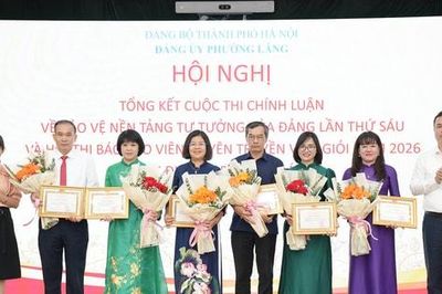 Phường Láng: Vinh danh những hạt nhân xuất sắc trên mặt trận tư tưởng