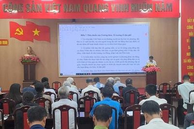 Xã Bình Minh tiếp tục hoàn thiện phương án sắp xếp 46 thôn, tổ dân phố