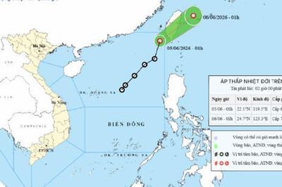 Vì sao áp thấp nhiệt đới hình thành ngay trên Biển Đông lại không đi vào đất liền nước ta?
