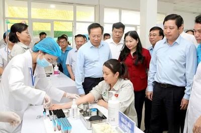 Lào Cai 'tăng tốc' thực hiện chiến dịch khám sức khỏe toàn dân