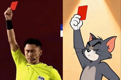 Trọng tài Trung Quốc duy nhất dự World Cup liên tục bị chế ảnh