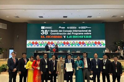 Phong Nha - Kẻ Bàng đón danh hiệu quốc tế thứ ba