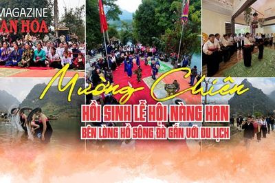 (Emagazine) Mường Chiên hồi sinh Lễ hội Nàng Han bên lòng hồ Sông Đà gắn với du lịch