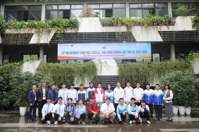 Việt Nam giành 1 huy chương vàng ở Olympic Toán châu Á