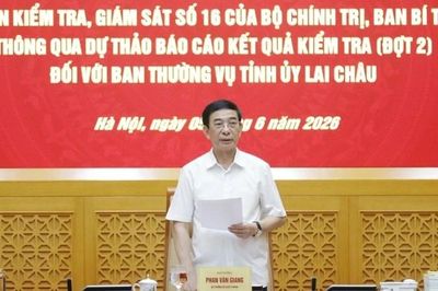 Đoàn Kiểm tra, giám sát số 16 của Bộ Chính trị, Ban Bí thư làm việc tại Lai Châu
