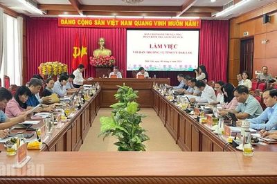 Đoàn kiểm tra, giám sát số 26 của Bộ Chính trị, Ban Bí thư làm việc với Ban Thường vụ Tỉnh ủy Đắk Lắk