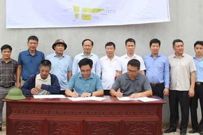 Xã Lương Tài, Bắc Ninh: Bàn giao mặt bằng khu APEC và đường xuyên tâm Cảng hàng không quốc tế Gia Bình