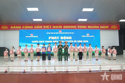 Ban Thanh niên Quân đội: Phát động chiến dịch thanh niên tình nguyện hè 2026